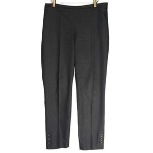Talbots Women's Pants 32 X 28 Size 6 Black Chatham Ankle Stretch